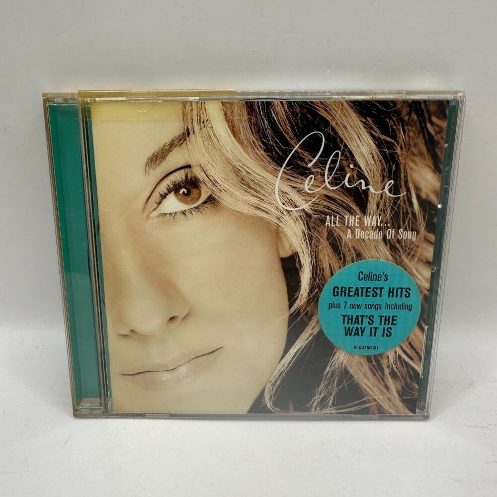 All the Way-a Decade of Song Celine Dion CD Album Sony Music 1999